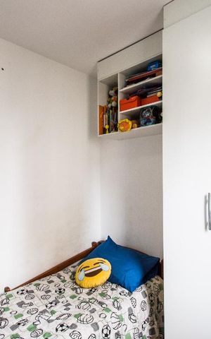 Apartamento à venda com 45m², 2 quartos e 1 vagaQuarto 2