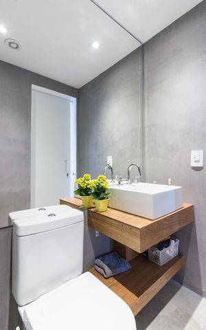Apartamento à venda com 63m², 1 quarto e 1 vagaBanheiro