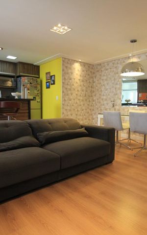 Apartamento para alugar com 65m², 2 quartos e 1 vagaSala