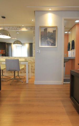 Apartamento para alugar com 65m², 2 quartos e 1 vagaSala