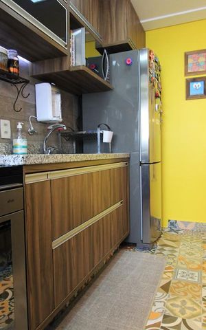 Apartamento para alugar com 65m², 2 quartos e 1 vagaCozinha