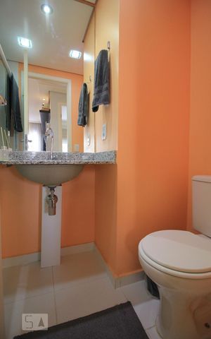 Apartamento para alugar com 65m², 2 quartos e 1 vagaBanheiro 