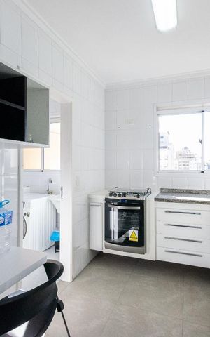 Apartamento para alugar com 110m², 3 quartos e 2 vagasCozinha