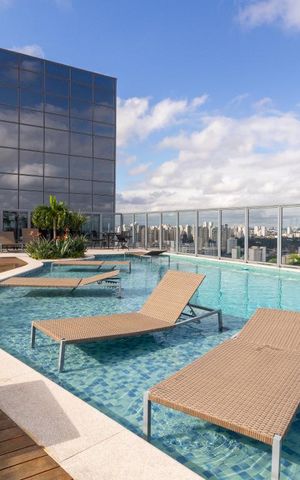 Apartamento para alugar com 54m², 1 quarto e 1 vagaPiscina