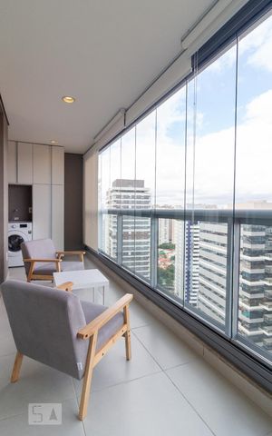 Apartamento para alugar com 54m², 1 quarto e 1 vagaVaranda
