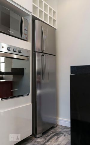 Studio à venda com 40m², 1 quarto e 1 vagaCozinha (Geladeira)