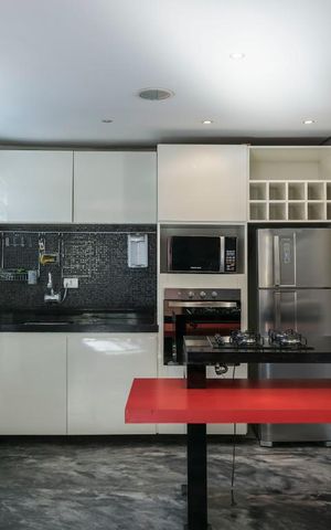 Studio à venda com 40m², 1 quarto e 1 vagaCozinha