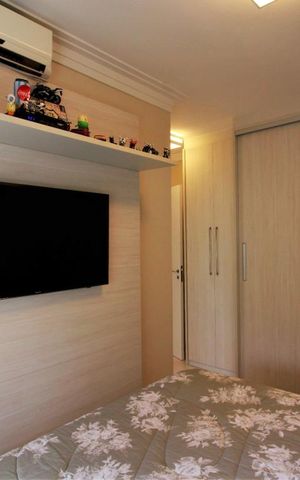 Apartamento à venda com 80m², 3 quartos e 2 vagasSuíte