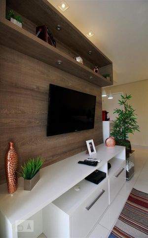 Apartamento à venda com 80m², 3 quartos e 2 vagasDetalhe da sala