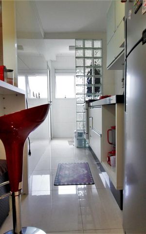 Apartamento à venda com 80m², 3 quartos e 2 vagasCozinha