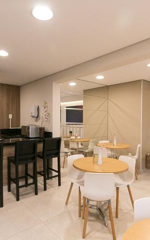 Apartamento à venda com 61m², 2 quartos e 1 vagaSalão de festa 
