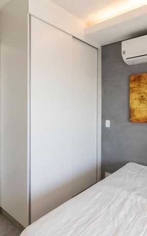 Studio à venda com 33m², 1 quarto e 1 vaga Studio à venda com 33m², 1 quarto e 1 vagaQuarto