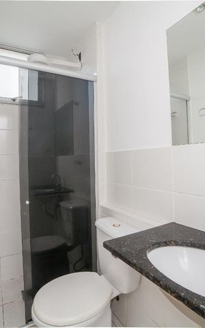 Apartamento à venda com 64m², 2 quartos e 1 vaga Apartamento à venda com 64m², 2 quartos e 1 vagaBanheiro
