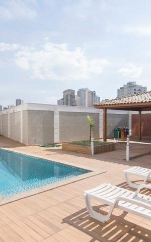 Apartamento para alugar com 45m², 1 quarto e 2 vagasPiscina