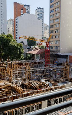 Apartamento à venda com 43m², 1 quarto e 1 vaga Apartamento à venda com 43m², 1 quarto e 1 vagaVista da Sacada