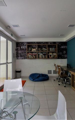 Apartamento à venda com 70m², 2 quartos e 2 vagasSala de estudos