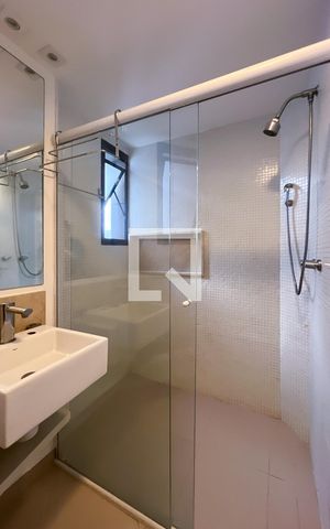 Apartamento para alugar com 48m², 1 quarto e 1 vagaBanheiro da Suíte