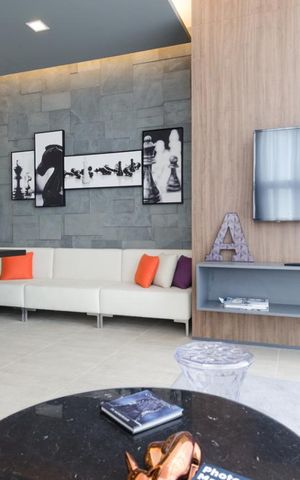 Apartamento para alugar com 60m², 2 quartos e 1 vaga Apartamento para alugar com 60m², 2 quartos e 1 vagaSalão de jogos