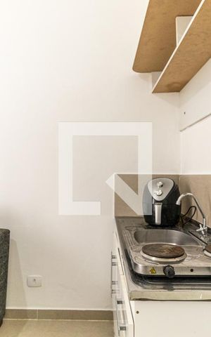 Studio à venda com 18m², 1 quarto e sem vagaCozinha