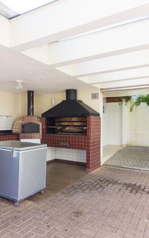 Apartamento à venda com 123m², 3 quartos e 2 vagasChurrasqueira