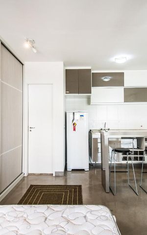 Studio à venda com 42m², 1 quarto e 1 vagaStudio