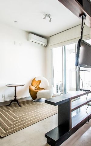 Studio à venda com 42m², 1 quarto e 1 vagaStudio