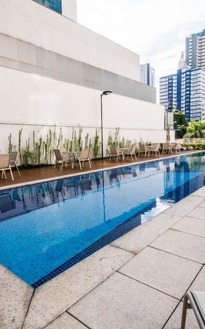 Studio à venda com 42m², 1 quarto e 1 vagaÁrea Externa - Piscina