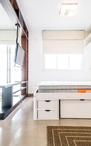 Studio à venda com 42m², 1 quarto e 1 vagaStudio
