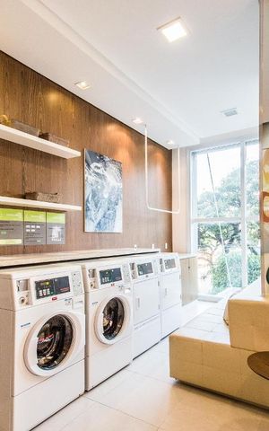 Studio à venda com 42m², 1 quarto e 1 vagaÁrea Externa  - Lavanderia