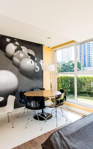 Studio à venda com 42m², 1 quarto e 1 vagaÁrea Externa  - Salão de Jogos