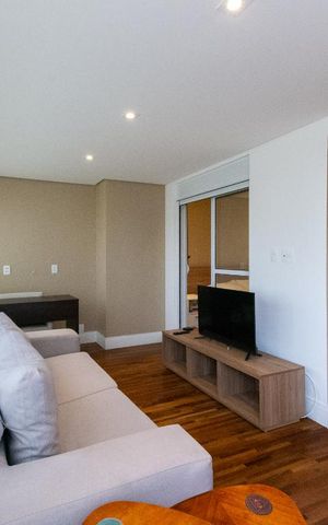 Apartamento para alugar com 54m², 1 quarto e 1 vaga Apartamento para alugar com 54m², 1 quarto e 1 vagaSala 2