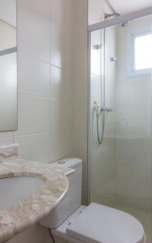 Apartamento à venda com 63m², 2 quartos e 2 vagasBanheiro