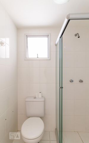 Apartamento para alugar com 63m², 3 quartos e 1 vaga Apartamento para alugar com 63m², 3 quartos e 1 vagaBanheiro da suíte