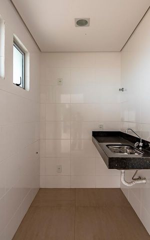 Apartamento à venda com 58m², 2 quartos e 2 vagasCozinha do Salão de Festas