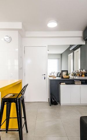Apartamento à venda com 35m², 1 quarto e 1 vagaSala