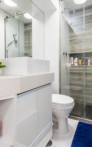 Apartamento à venda com 35m², 1 quarto e 1 vagaBanheiro