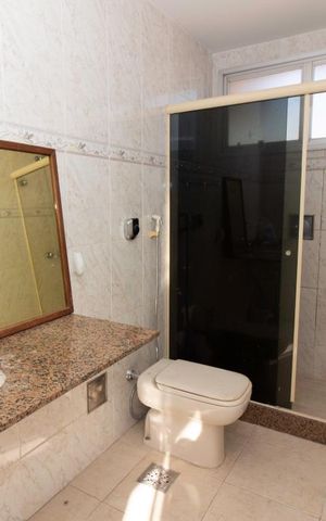 Apartamento à venda com 120m², 3 quartos e 1 vagaBanheiro suíte 