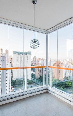 Apartamento para alugar com 52m², 1 quarto e 1 vagaVaranda