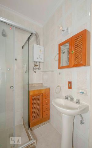 Apartamento à venda com 50m², 1 quarto e 1 vagaBanheiro