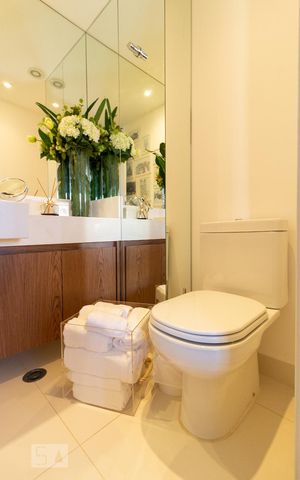 Apartamento à venda com 55m², 1 quarto e 1 vagaLavabo