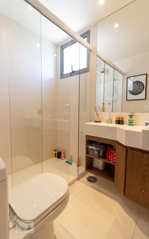 Apartamento à venda com 55m², 1 quarto e 1 vagaBanheiro da Suite