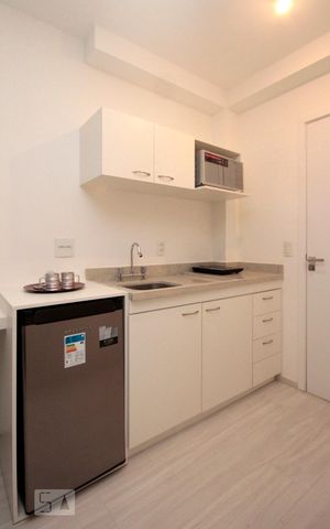 Studio para alugar com 23m², 1 quarto e sem vagaCozinha