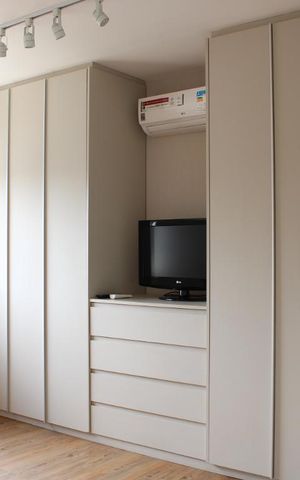 Apartamento para alugar com 70m², 1 quarto e 1 vagaSuíte - Armários