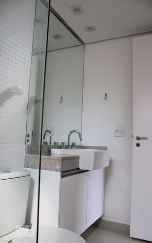 Apartamento para alugar com 70m², 1 quarto e 1 vagaBanheiro da suíte