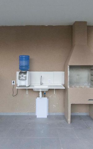 Apartamento à venda com 43m², 2 quartos e sem vagaChurrasqueira
