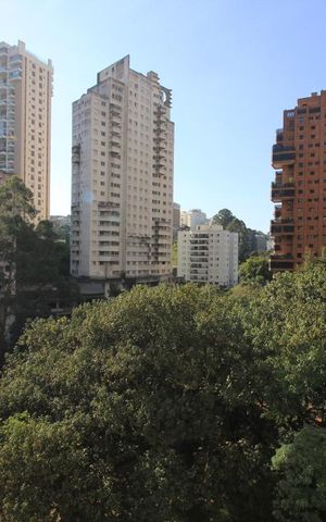 Apartamento para alugar com 70m², 1 quarto e 2 vagasVista da varanda