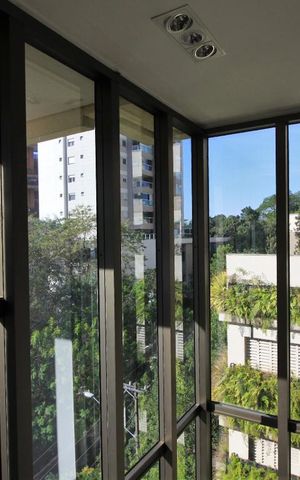 Apartamento para alugar com 70m², 1 quarto e 2 vagasVista da suíte