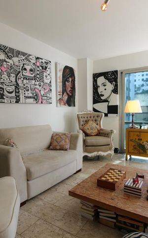 Apartamento para alugar com 120m², 3 quartos e 2 vagassala
