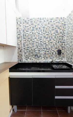 Apartamento para alugar com 38m², 1 quarto e sem vaga Apartamento para alugar com 38m², 1 quarto e sem vagaCozinha