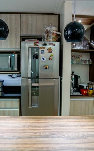 Apartamento à venda com 52m², 2 quartos e 1 vaga Apartamento à venda com 52m², 2 quartos e 1 vagaBalcão Cozinha